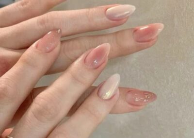 dip powder nail art