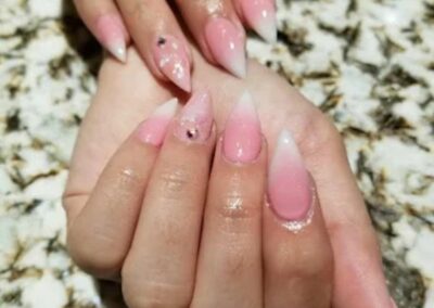 fall ombre nails