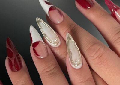 gel x nail designs