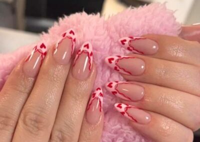 valentine nail designs