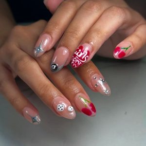 fun summer gel nails