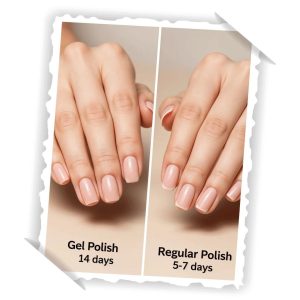 gel manicure vs regular manicure