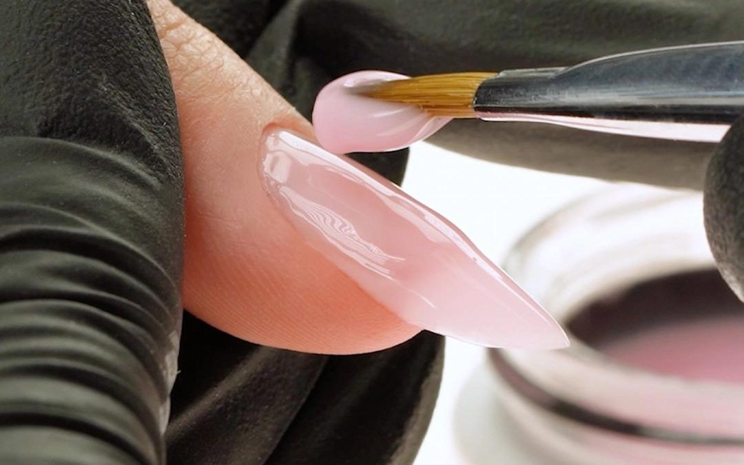hard gel manicure